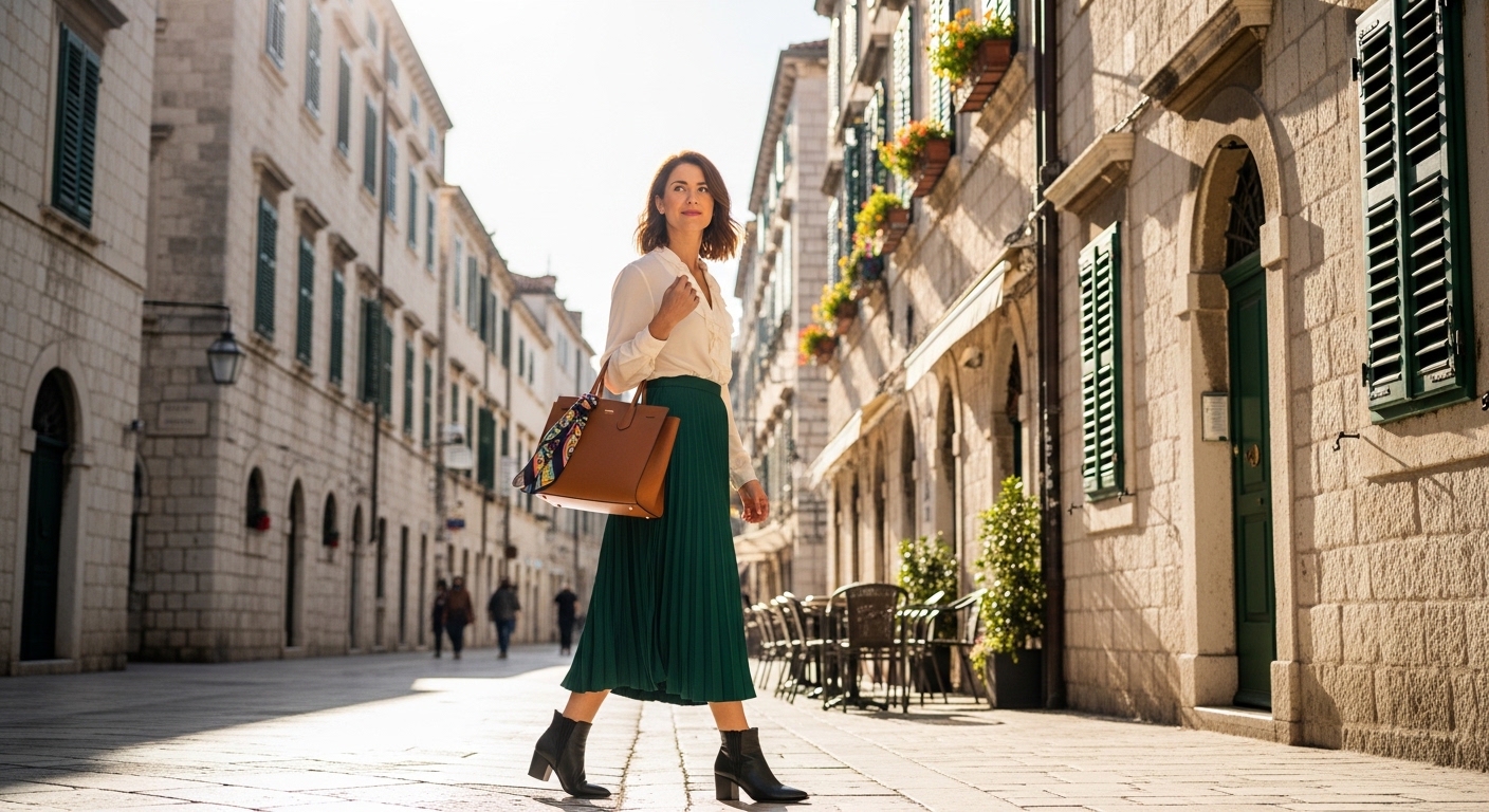 How to Style Midi Skirts for the Perfect In-Between Look