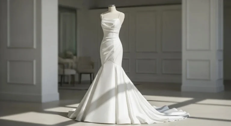 22 Mermaid Wedding Dresses with Straps That Look Sleek & Modern