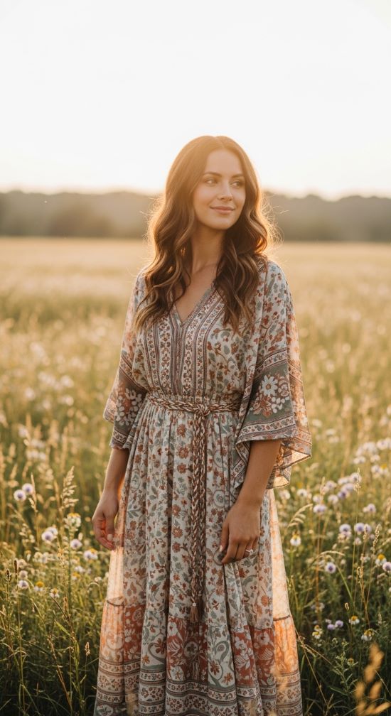 Boho-Inspired Flow Dresses