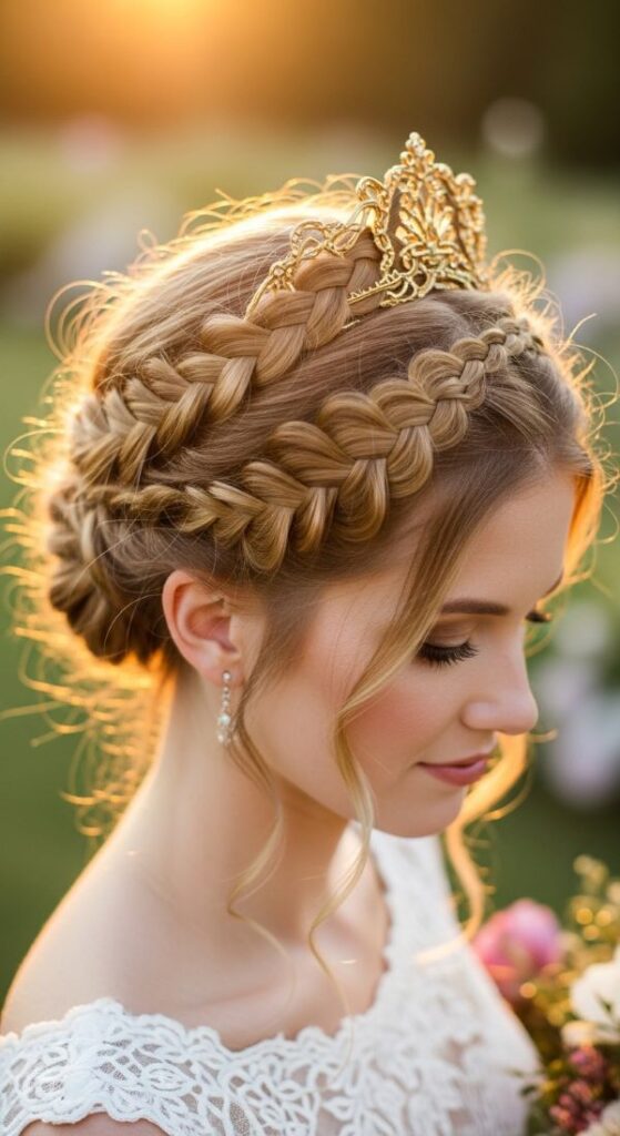 Braided Crown Hairstyle