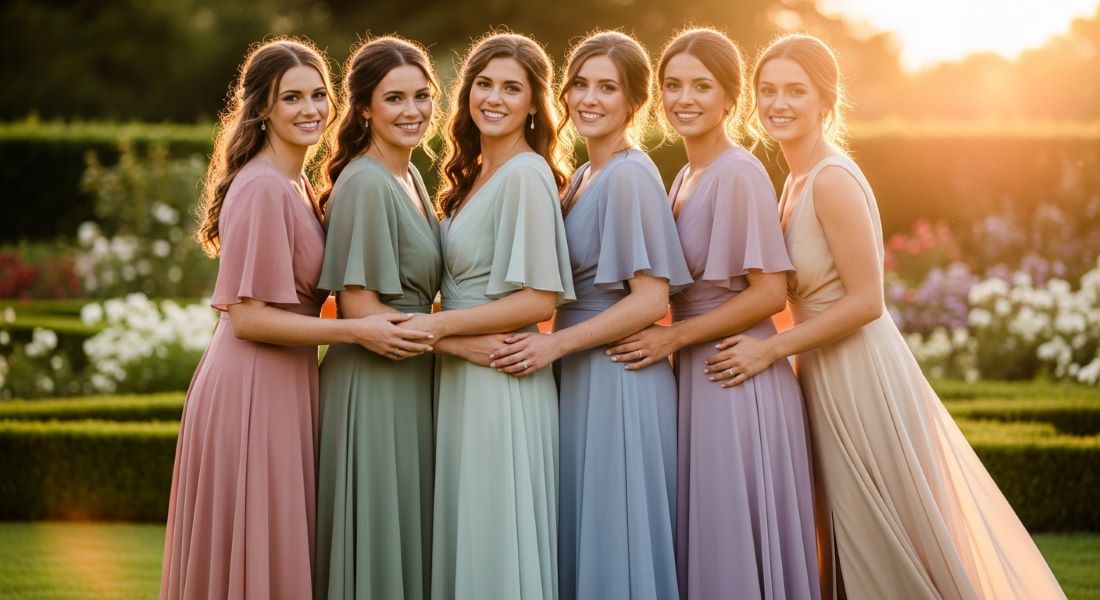 Bridesmaid Dresses That Look Elegant And Picture-Perfect