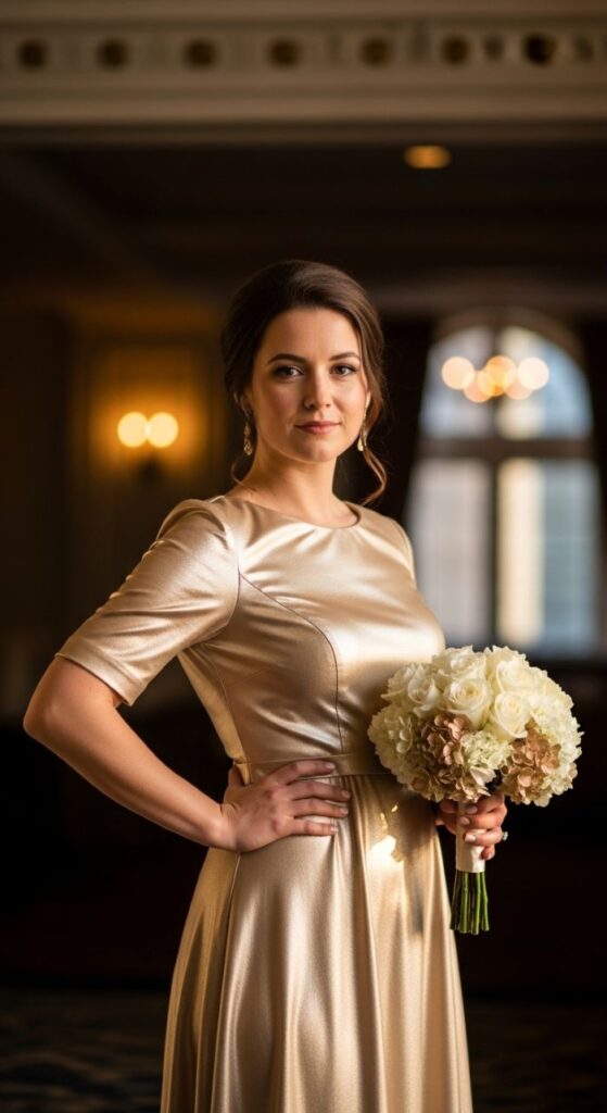 Champagne Gold Dresses