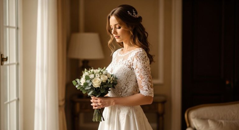 Drop Waist Wedding Dresses