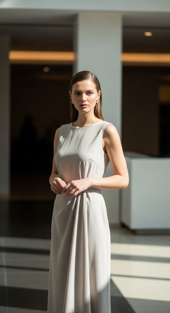 Minimalist Column Dresses