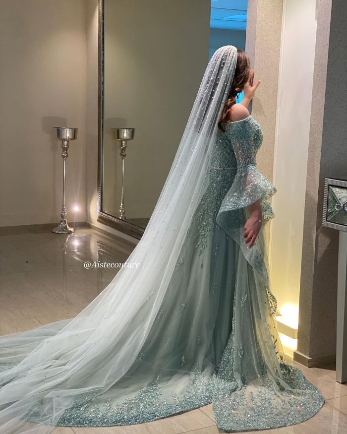 Mint Floral Maxi Dress