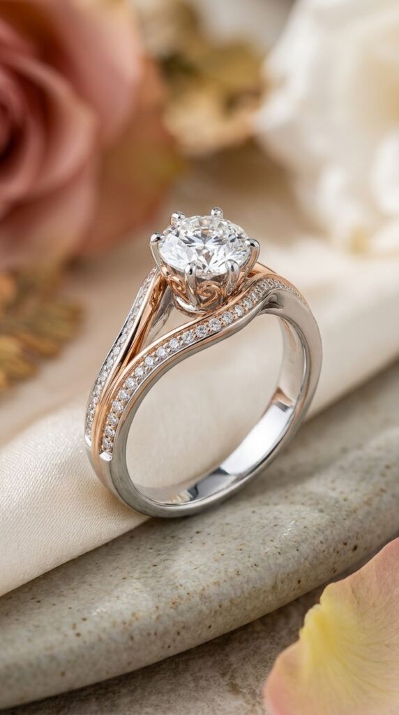 Mixed Metal Ring Design