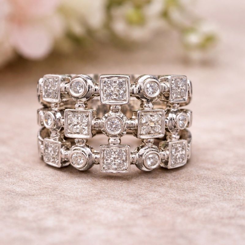 Mixed Stone Rings for Unique Style