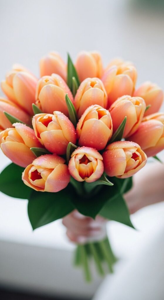 Peach Tulip Simple Bundle