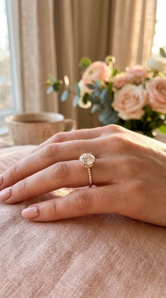 Rose Gold Warm Tone Ring