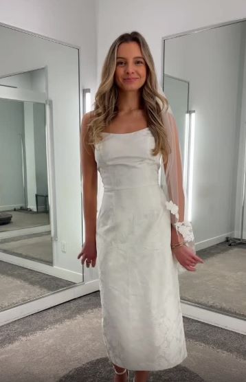 Ruched Bodice Drop Waist Dress