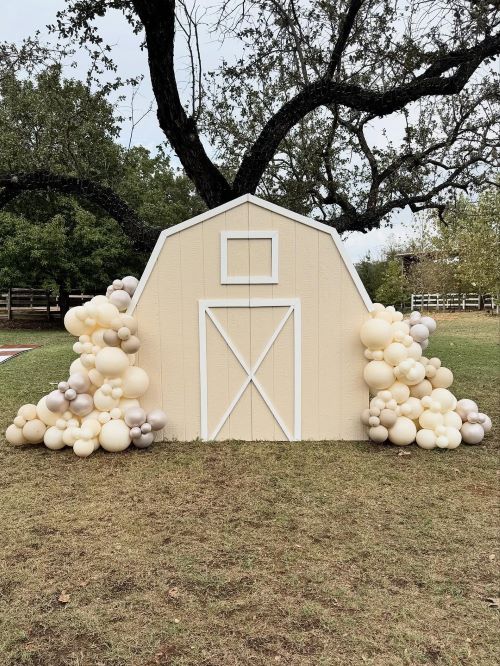 Rustic Barn-Inspired Setup