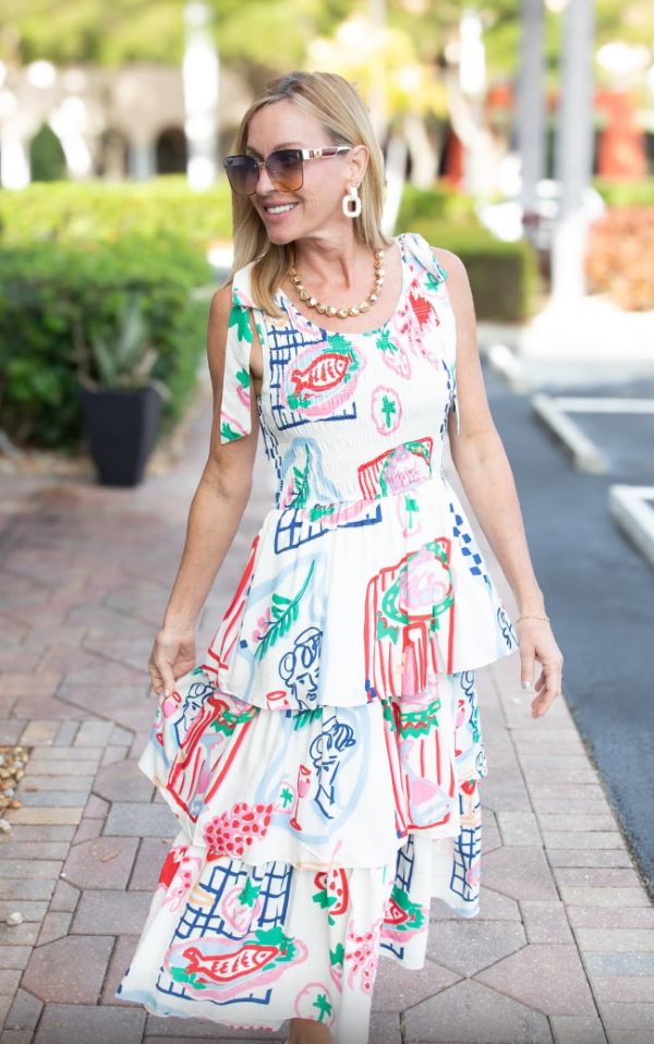 Soft Pastel Midi Dress