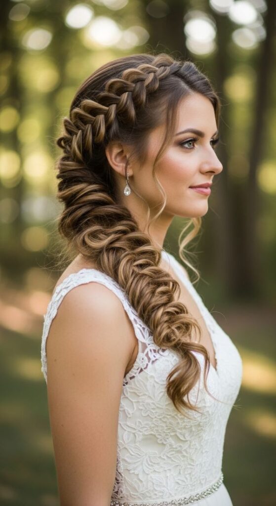 Waterfall Braid Style