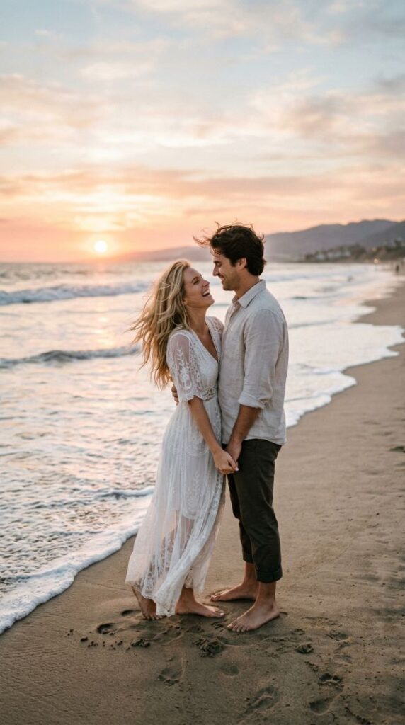 Beach Barefoot Romance