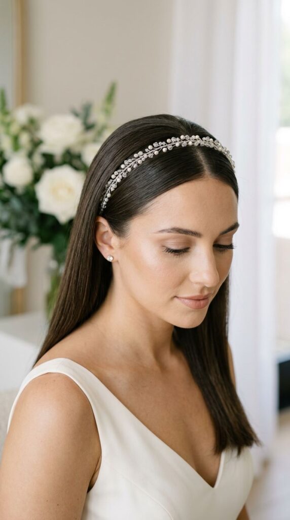 Beaded Bridal Headband