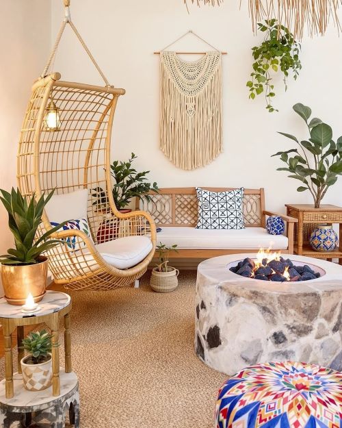 Boho Floor Seating Lounge