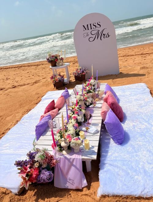 Bride Sash Display Corner