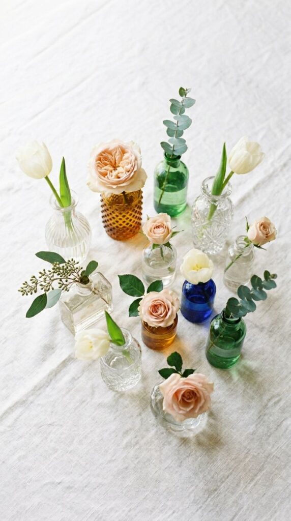Bud Vase Cluster Centrepiece