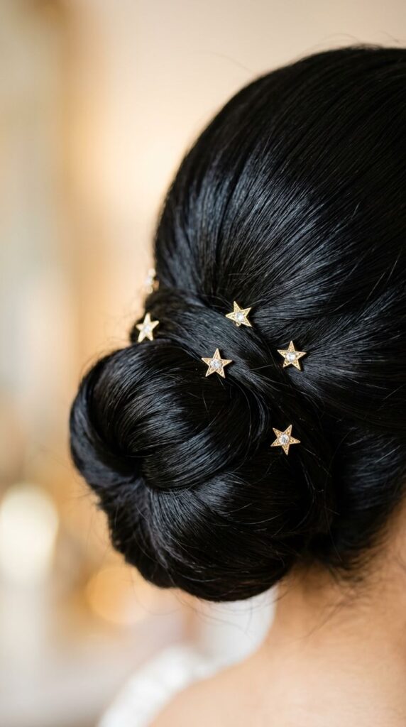 Celestial Star Hair Pins