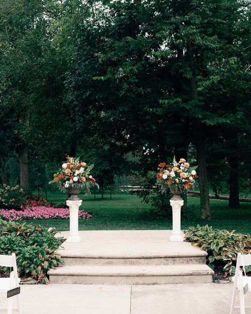 DIY Floral Ceremony Arch
