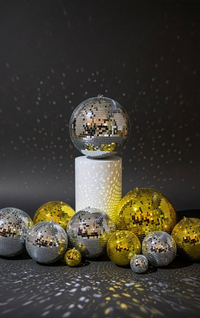 Disco Ball Corner Setup