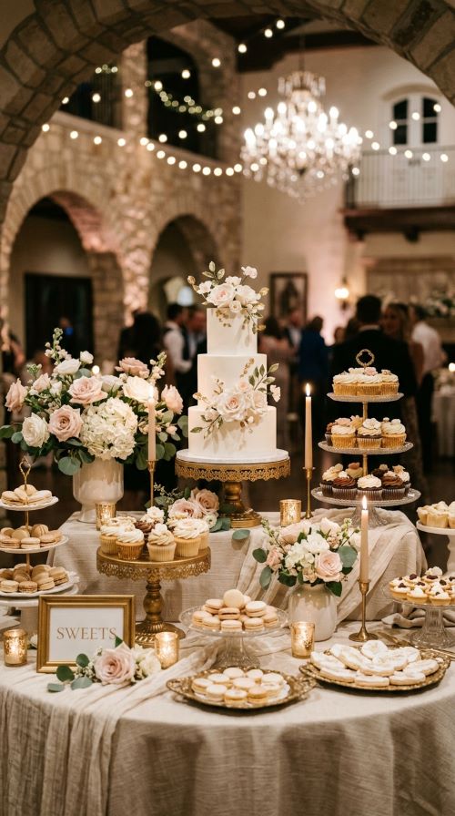 Elegant Dessert Table Styling