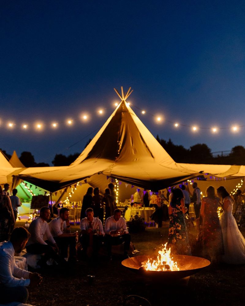 Fire Pit Evening Lounge