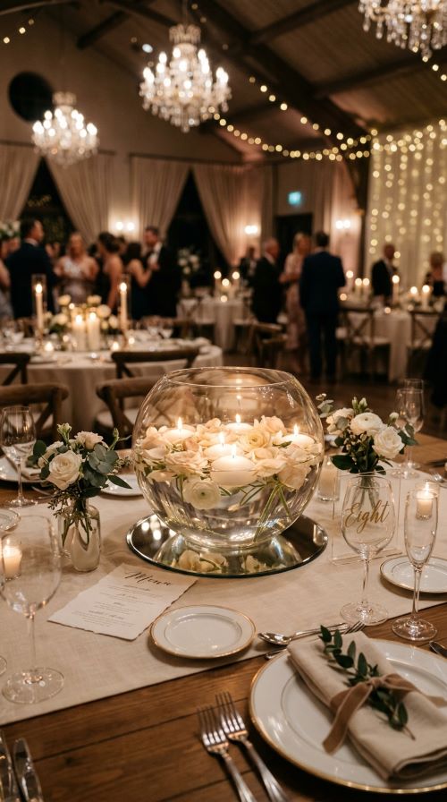 Floating Candle Glass Bowls