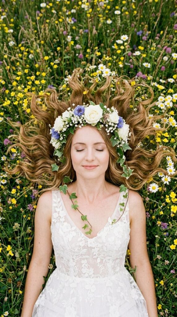 Floral Hair Wreath