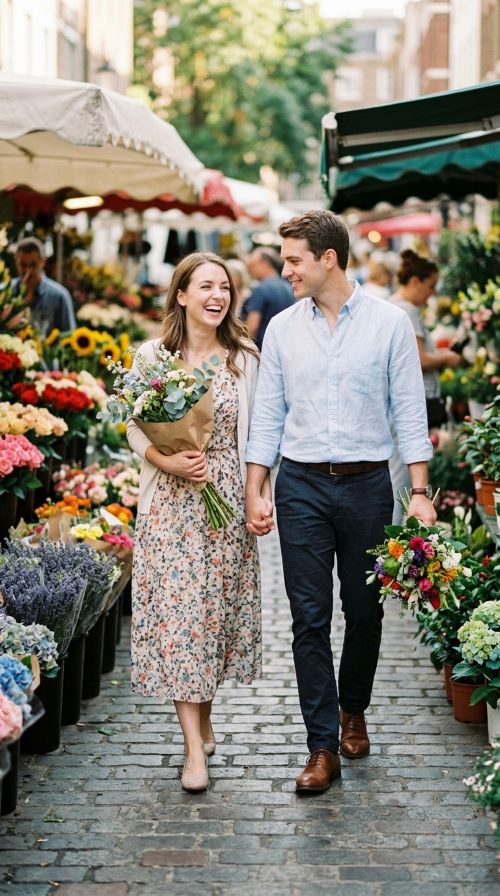 Flower Market Stroll