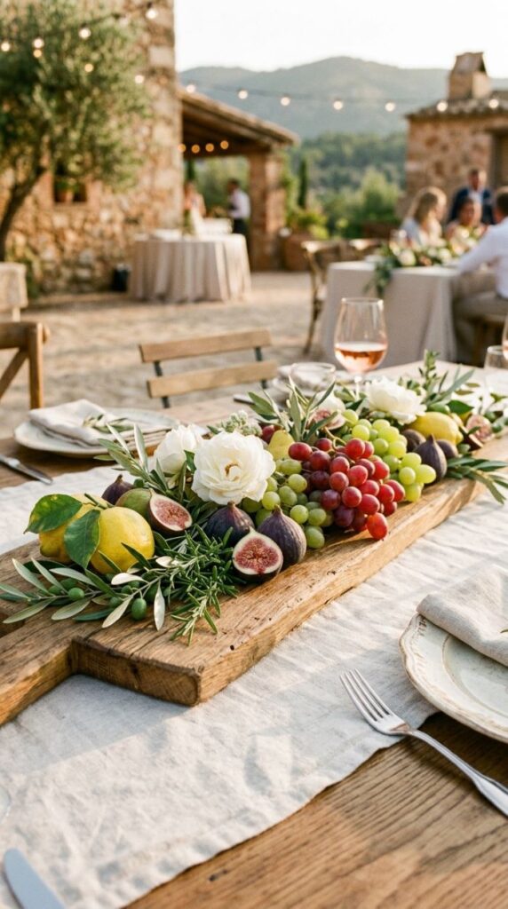 Fruit and Foliage Centrepiece