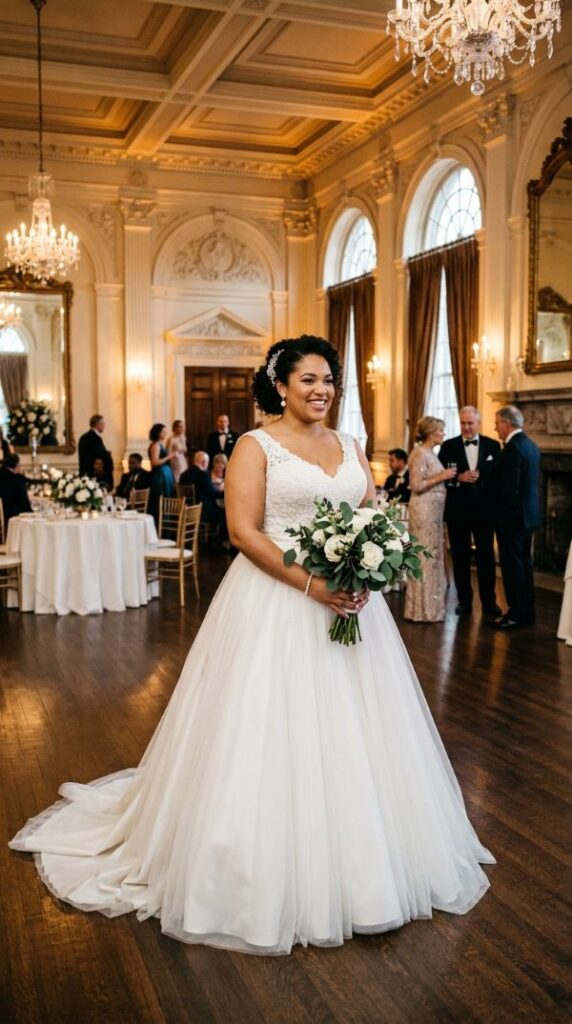 High-Waist Ball Gown