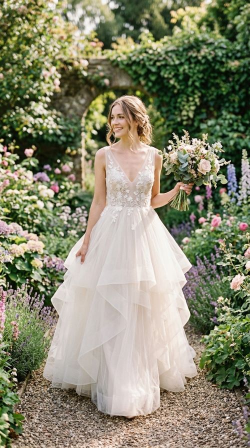 Layered Tulle Dress