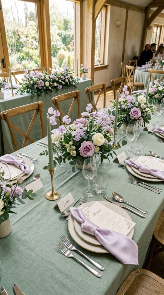 Lilac and Sage