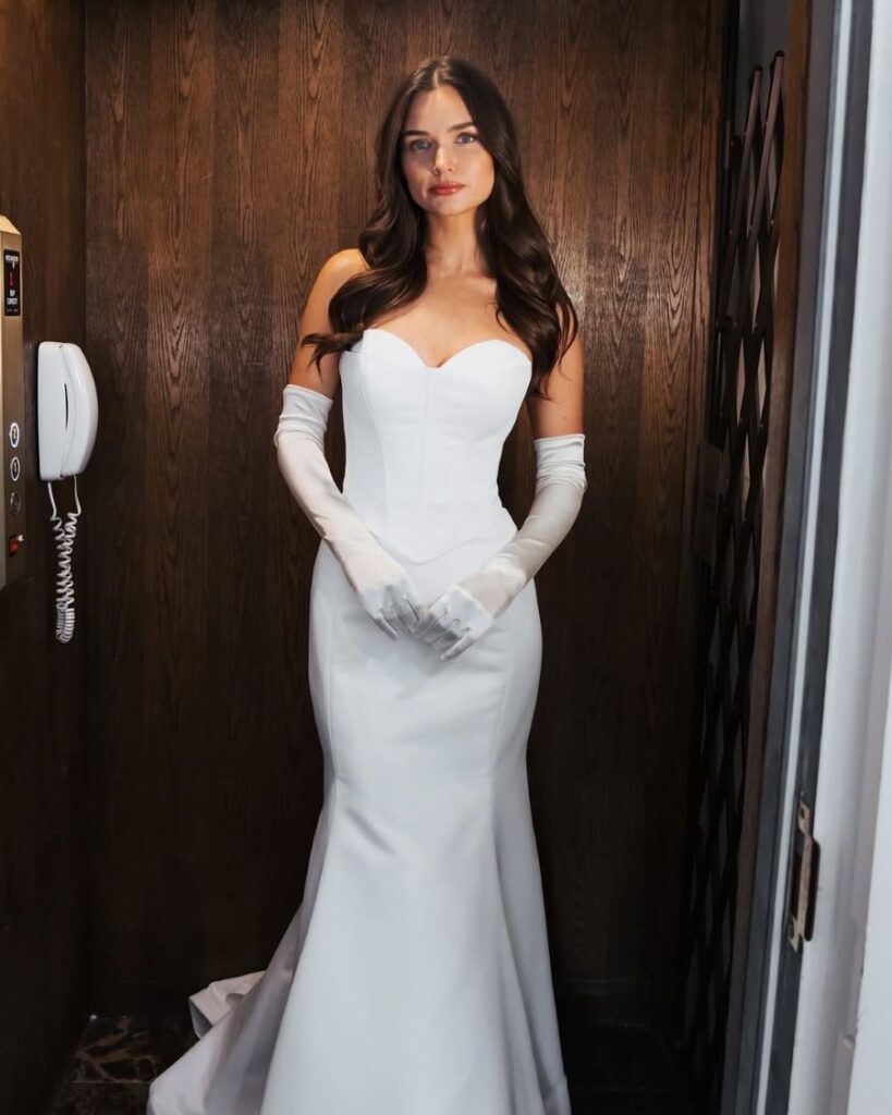 Satin Bridal Gloves