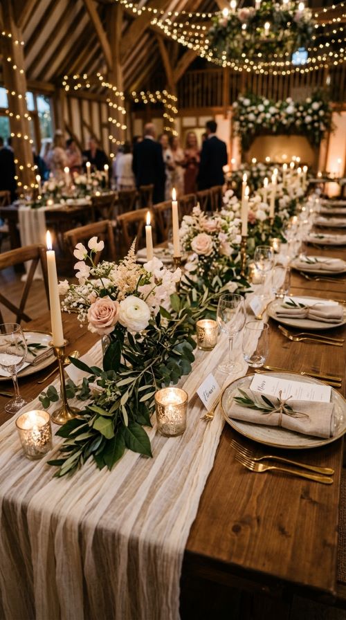 Soft Fabric Table Runners