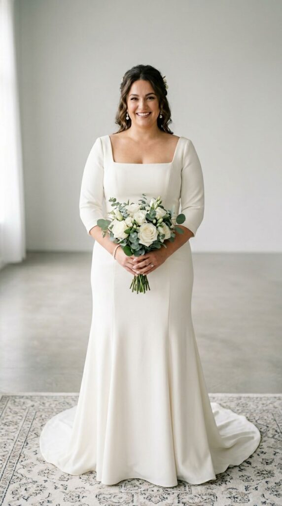 Square Neckline Dress