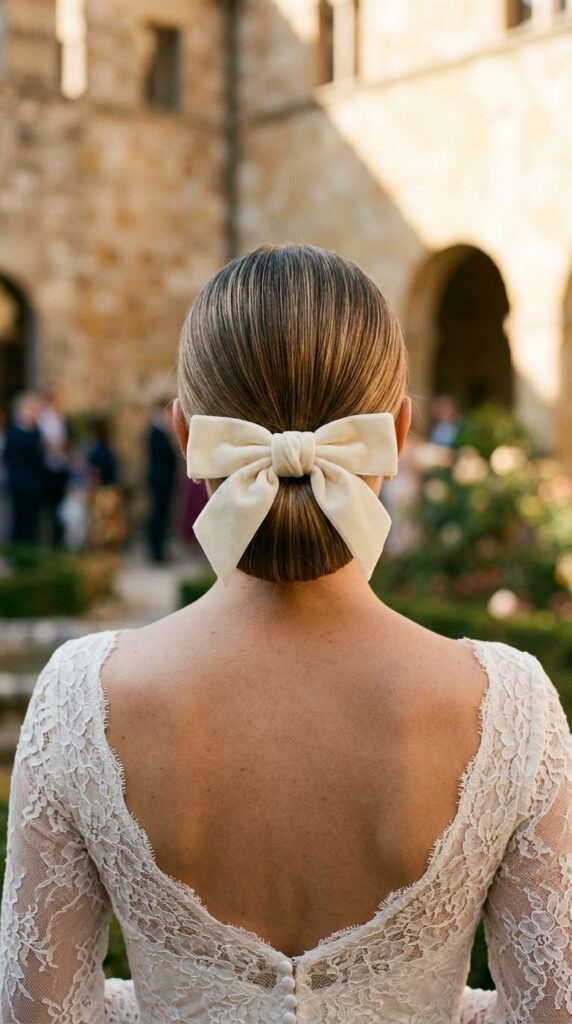 Velvet Hair Bow