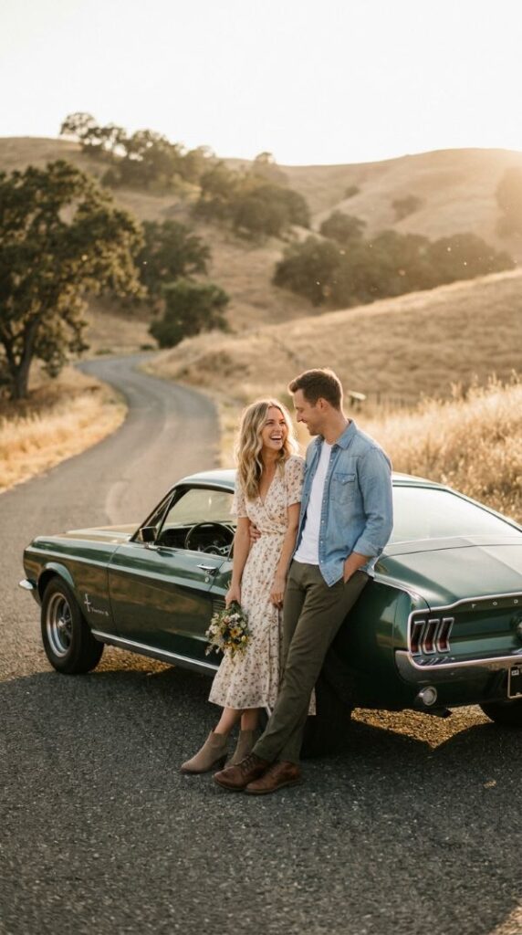 Vintage Car Romance