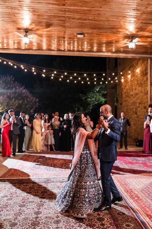 Vintage Rug Ceremony Path