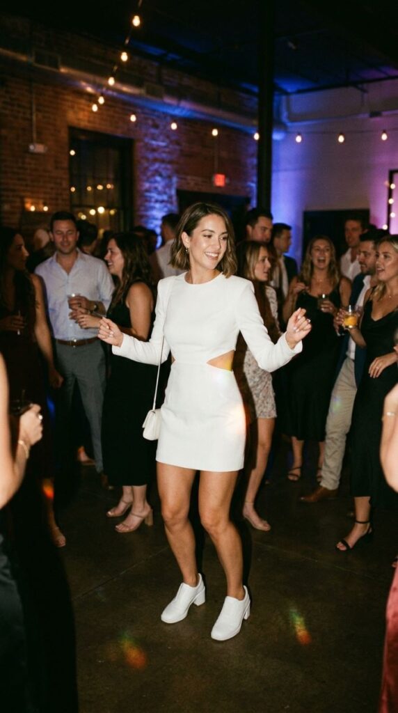 Cut-Out Mini Dress