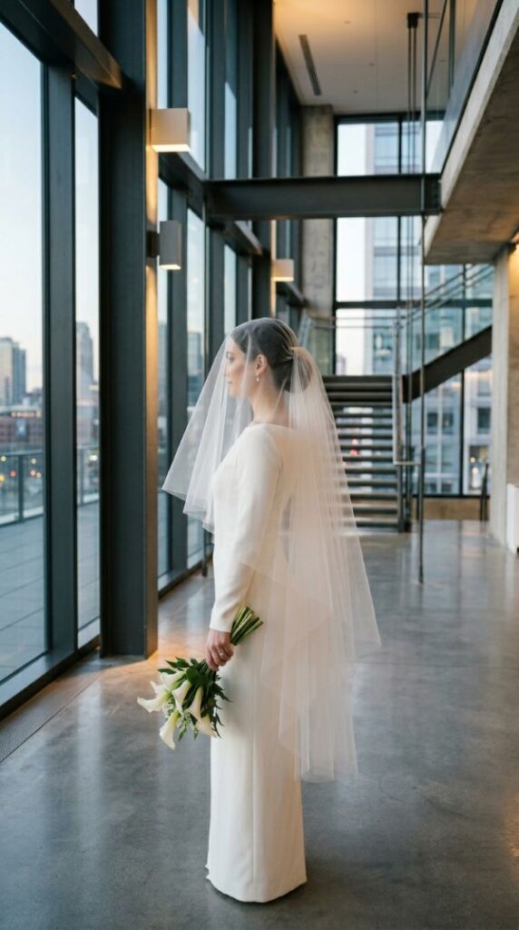 Drop Veil for Sleek Sophistication