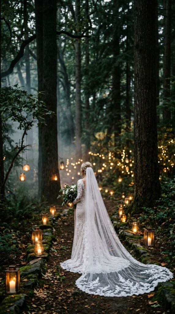 Flowing Cathedral Veil