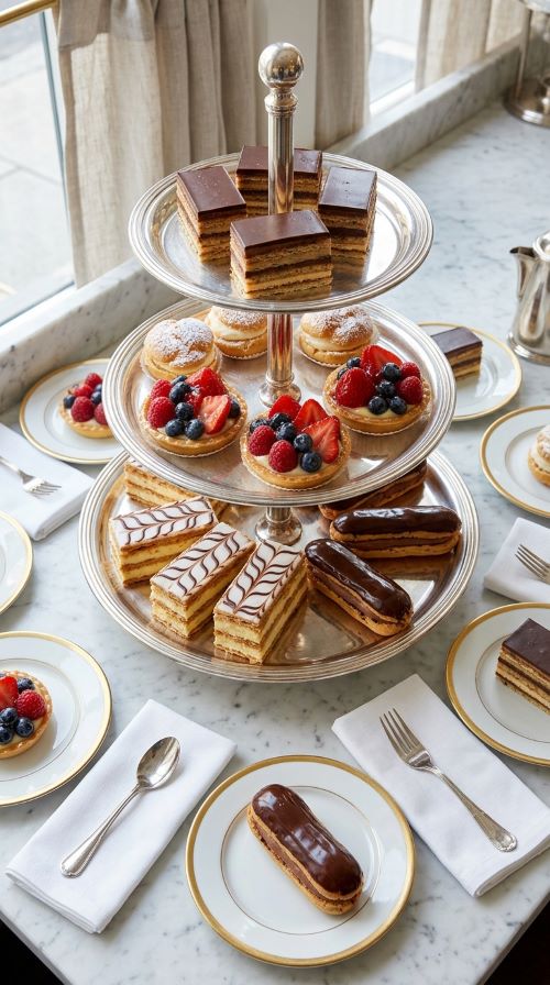 French Patisserie Spread