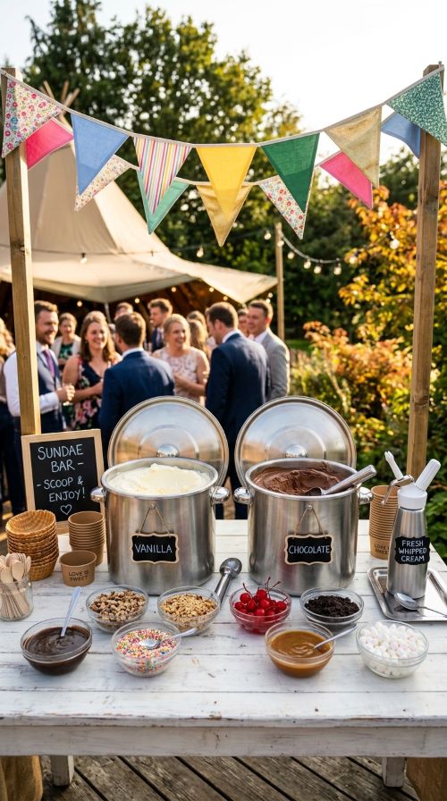 Ice Cream Sundae Bar