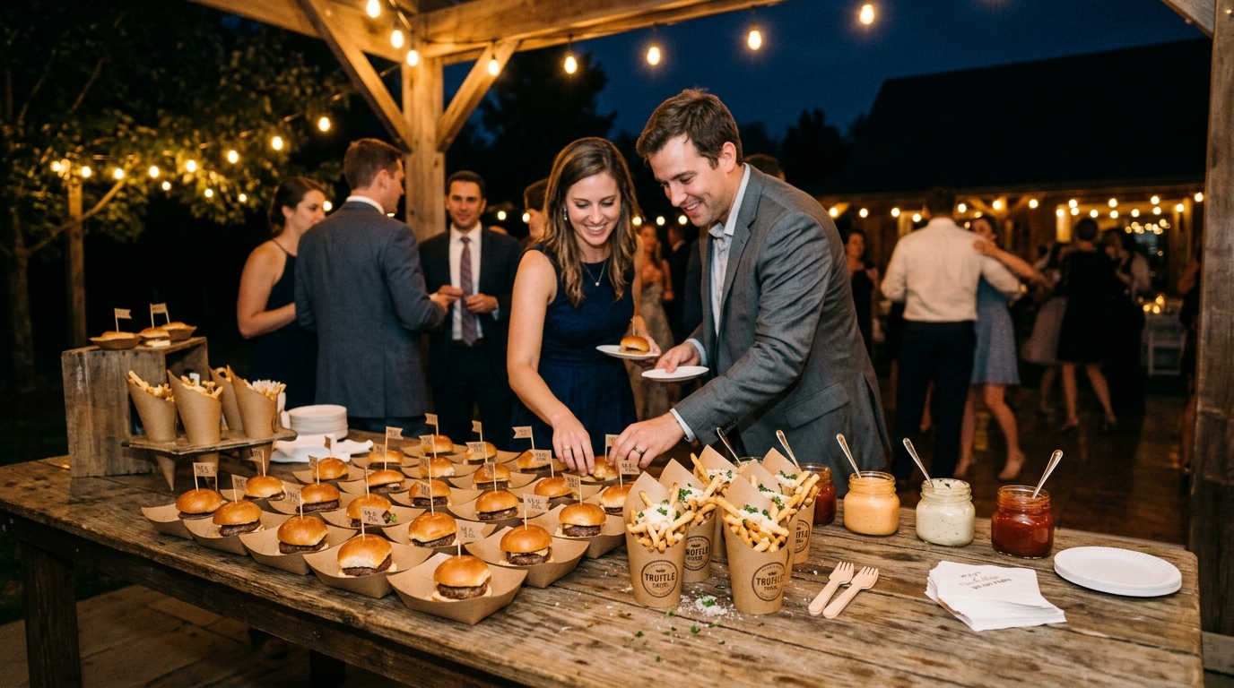 15 Luxe Wedding Food & Catering Ideas That Feel Like a 5-Star Experience