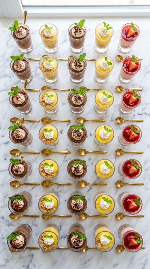 Mini Dessert Shooter Bar