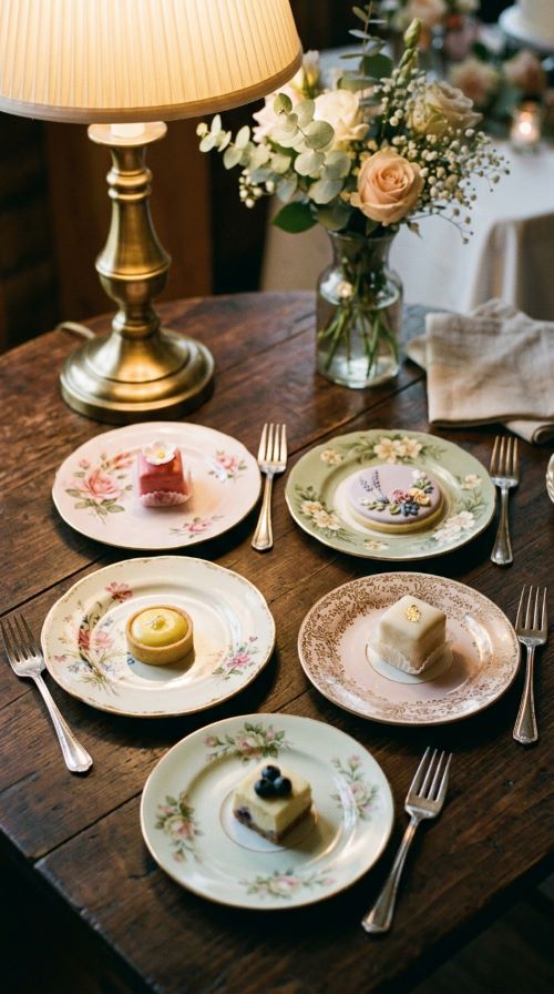 Mismatched Vintage China