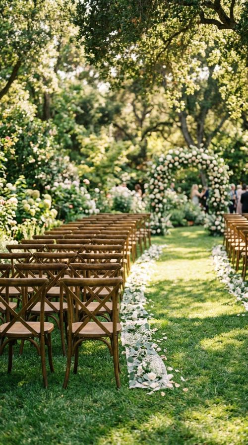 Wooden Cross-Back Chairs for a Natural Feel
