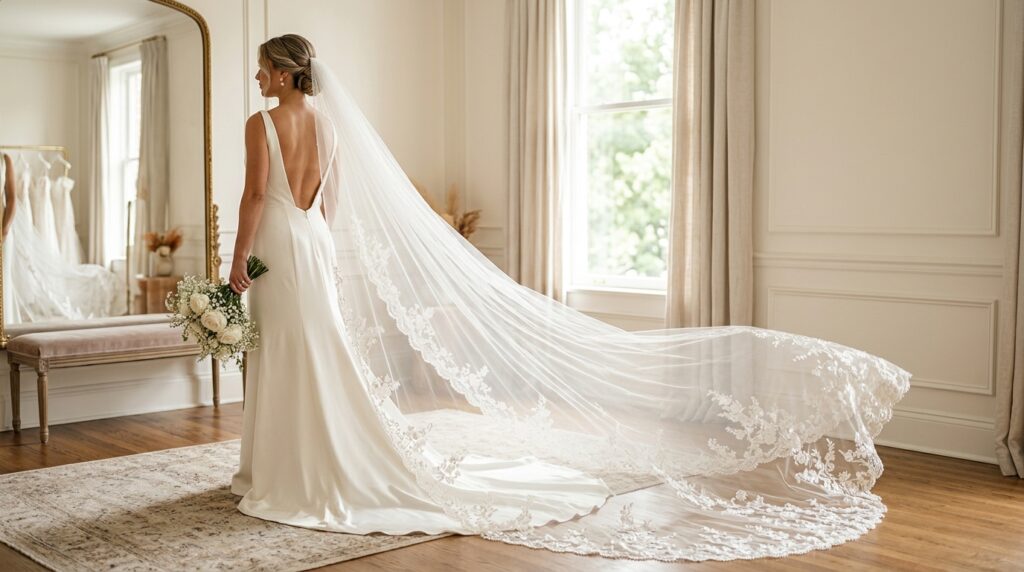45+ Chic Wedding Veil Ideas to Complete Your Bridal Style